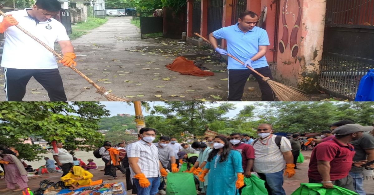 मुख्यमंत्री धामी के निर्देश पर हरिद्वार में चला ऐतिहासिक स्वच्छता अभियान, घाटों से गलियों तक जुटा पूरा प्रशासन