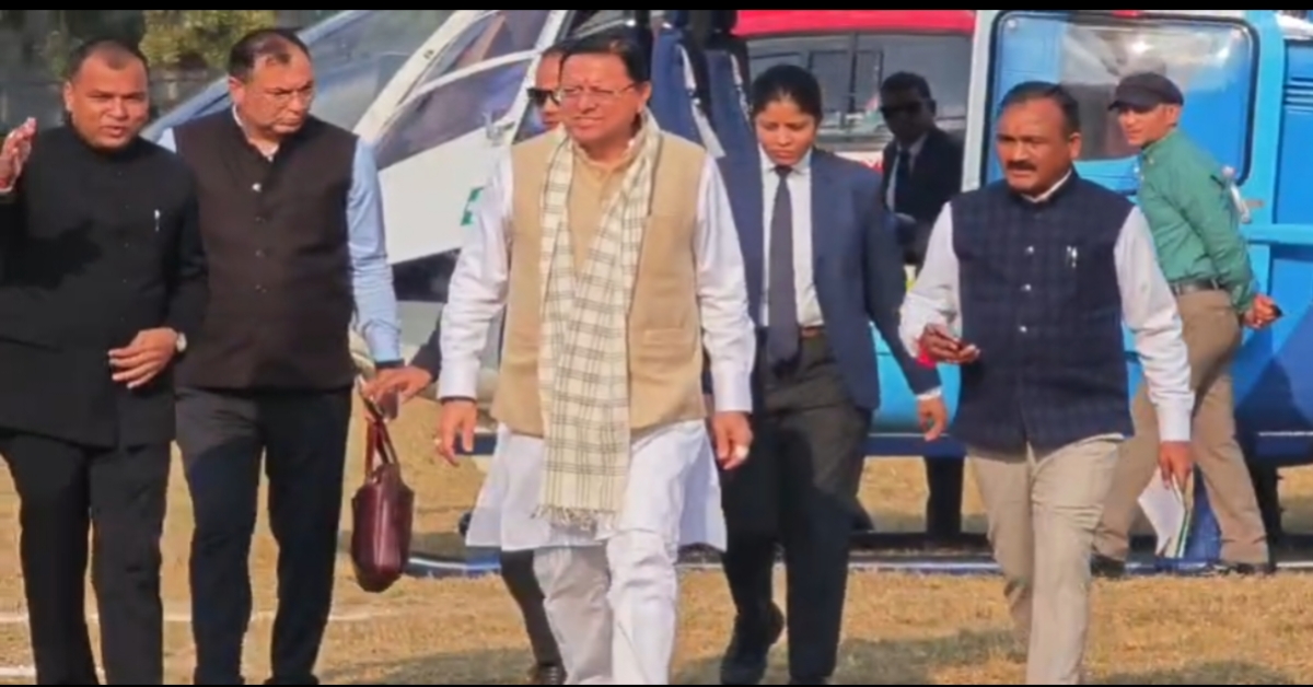 मुख्यमंत्री पुष्कर सिंह धामी का हरिद्वार आगमन — गन्ने का भाव ऐतिहासिक रूप से बढ़ाने पर किसानों ने किया भव्य स्वागत